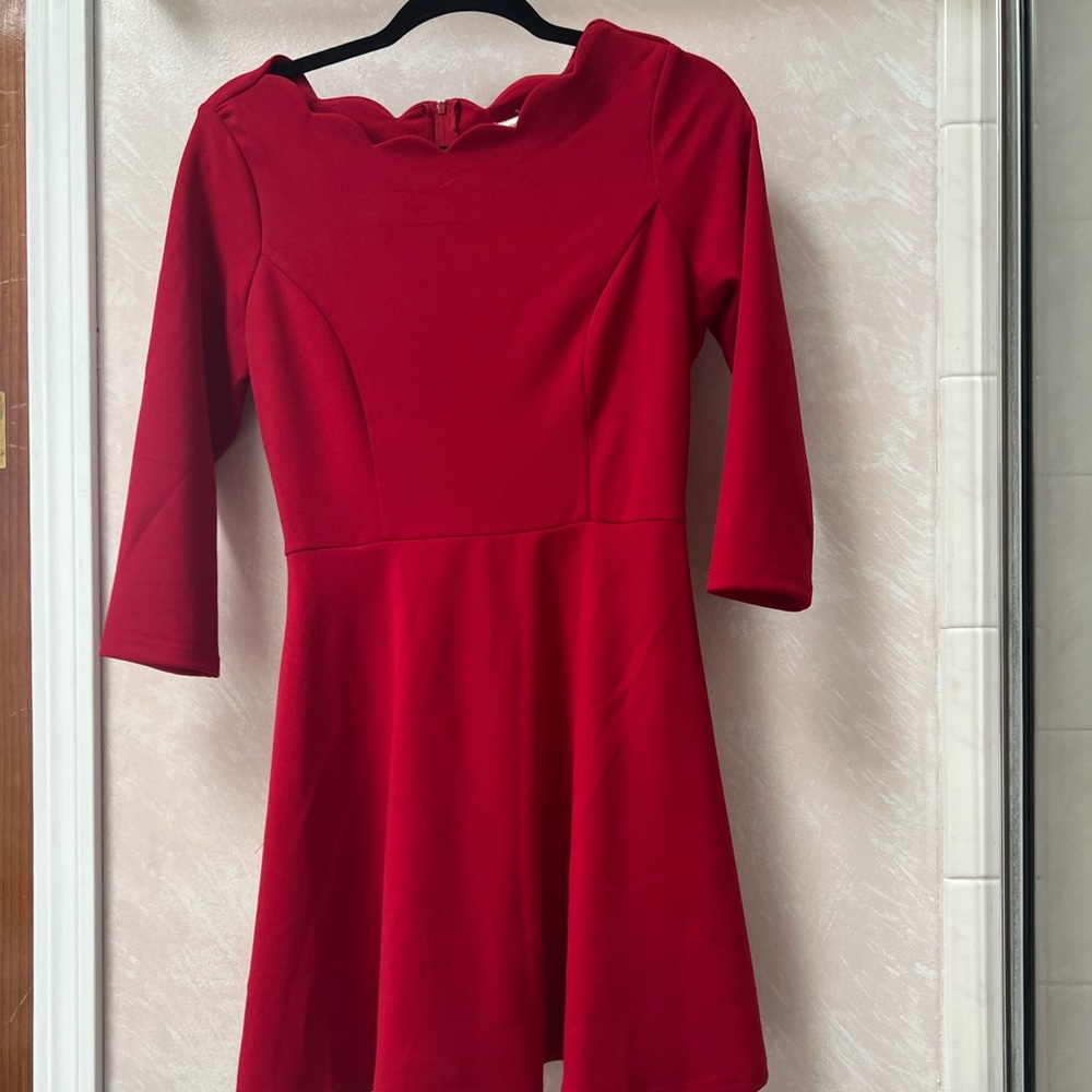 Red Cocktail Dress